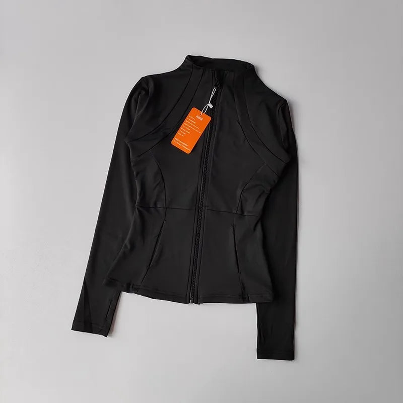 Chaqueta muy agradable corte slimfit,  yoga, fitness