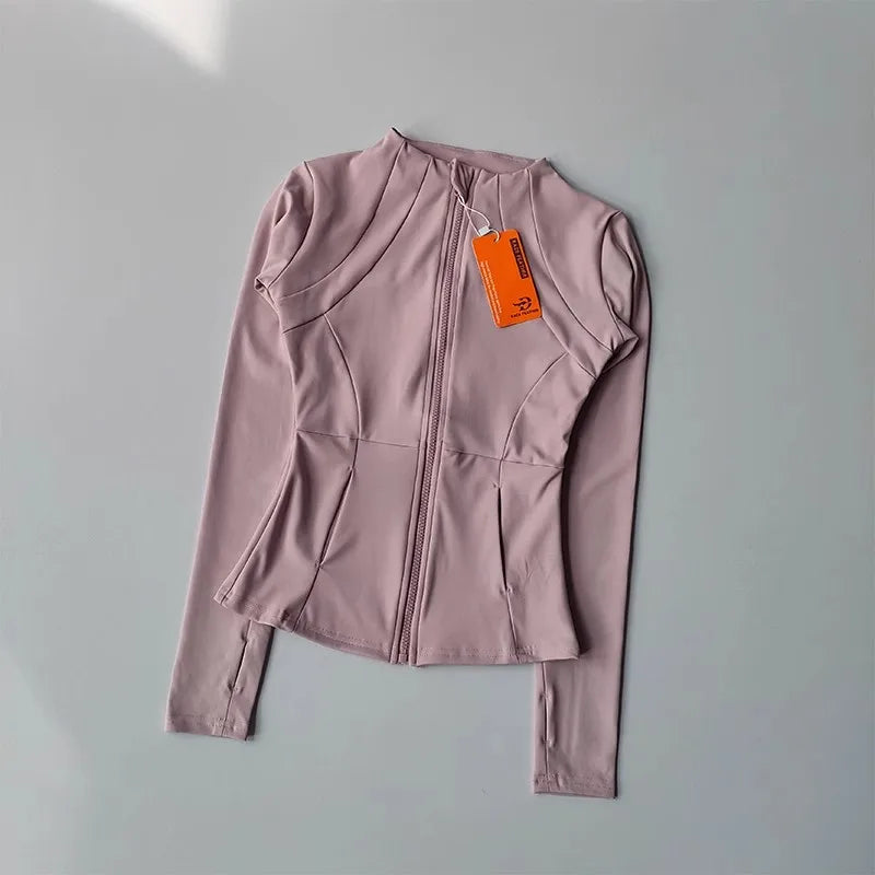 Chaqueta muy agradable corte slimfit,  yoga, fitness